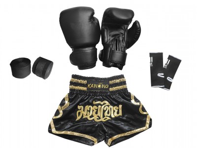 Kanong Complete Fight Set for Kids : Model 121-Black