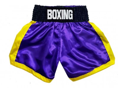 Kanong Custom Boxing Shorts : KNBXCUST-2050-Purple