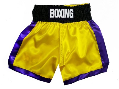 Kanong Custom Boxing Shorts : KNBXCUST-2050-Yellow