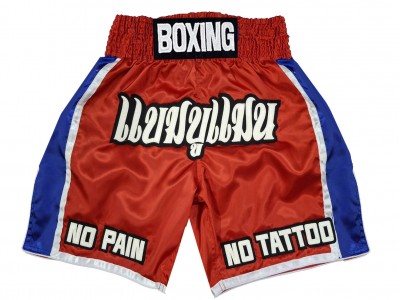Kanong Custom Boxing Shorts : KNBXCUST-2051-Red