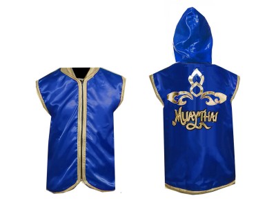 Personalised Muay Thai Jackets : KNHOD-121-Blue