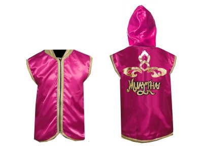 Personalised Muay Thai Jackets : KNHOD-121-Rose
