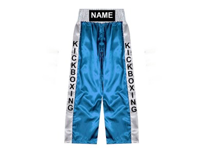 Custom Kickboxing Pants : KNPANTS-001-SkyBlue