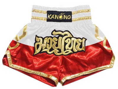 Custom Muay Thai Shorts : KNSCUST-1261-Poland