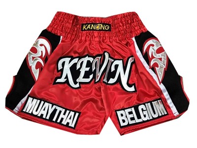Customized Muay Thai Shorts with name : KNSCUST-1031