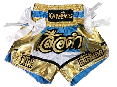Personalised Muay Thai Shorts with bows : KNSCUST-1107