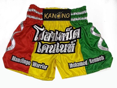 Personalized Muay Thai Shorts : KNSCUST-1217