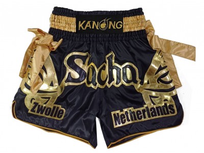 Customized Muay Thai Shorts with bows : KNSCUST-1239