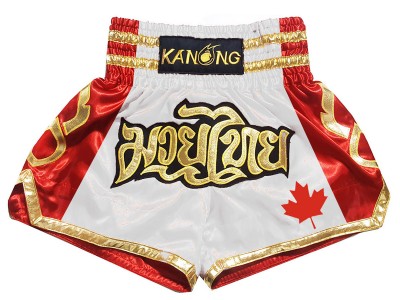 Customized Muay Thai Shorts : KNSCUST-1261-Canada