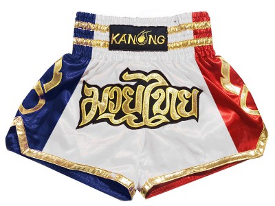 Custom Muay Thai Shorts : KNSCUST-1261-France