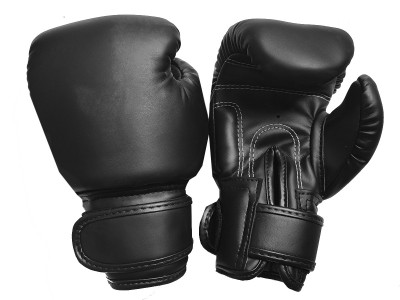 Kanong Kids Classic Muay Thai Training Gloves : Black