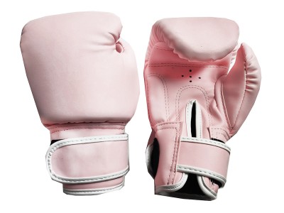Kanong Kids Classic Muay Thai Training Gloves : Pink