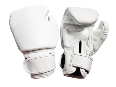 Kanong Kids Classic Muay Thai Training Gloves : White