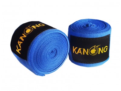 Kanong Kick Boxing Hand Wraps : Blue