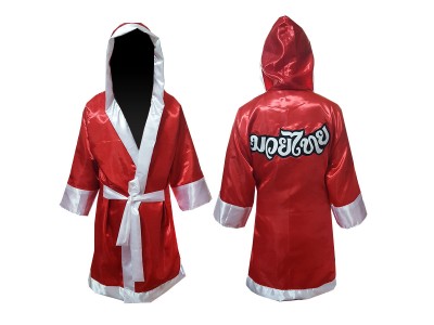 Custom made Boxing Gown : Red