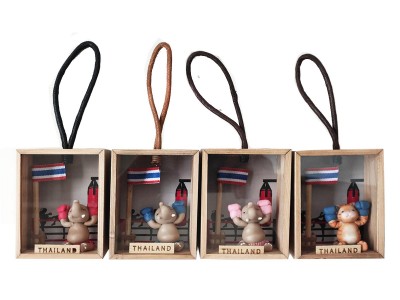 Wholesale - Muay Thai Elephant Woods Box with Logo