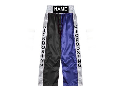 Custom design Kick Boxing Pants : KNPANTS-001-Black-Navy