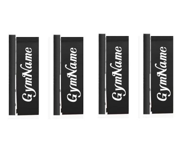 Custom Muay Thai Ring Turnbuckle Covers (4 pcs) : Black