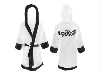 Customized Muay Thai Gown : KNFIR-001-White