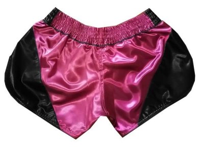 Kanong Retro Muay Thai Boxing Shorts : KNSRTO-202-Maroon