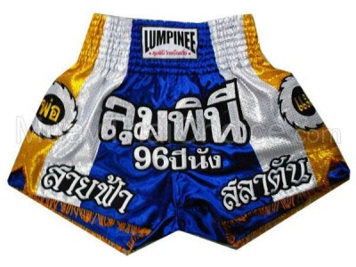 Lumpinee Muay Thai Boxing Shorts with tassles : LUM-001