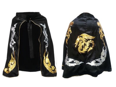 Custom Batman Muay Thai Robe : Black Dragon
