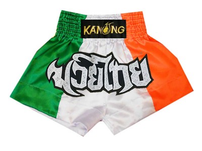 Kanong Irish Muay Thai Shorts : KNS-137-Ireland