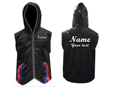 Customize Muay Thai Hoodies : Black 