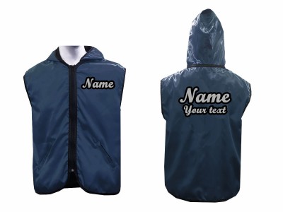 Customized Muay Thai Hoodies : Navy