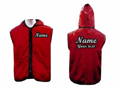 Personalised  Muay Thai Hoodies : Red